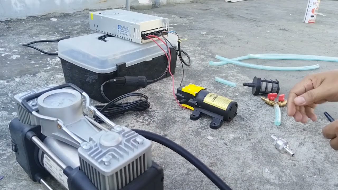 Carwash foaming machine,,madaliang setup