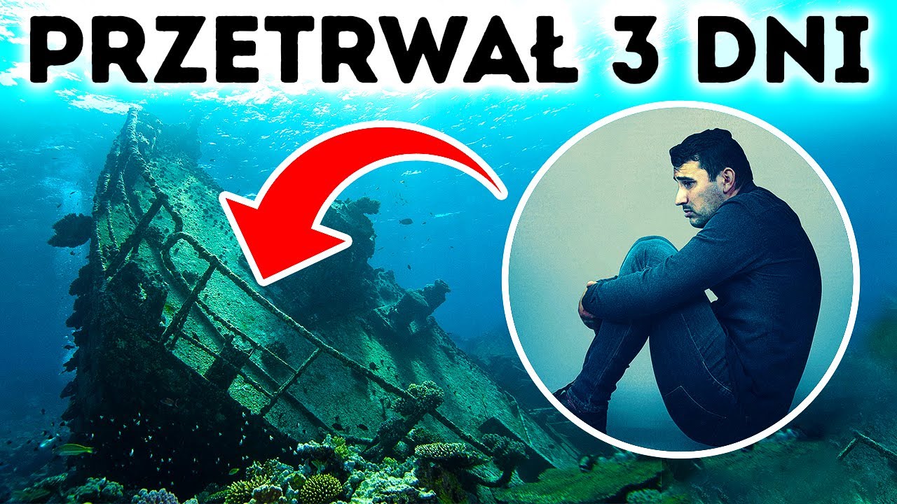 Człowiek, który przez 3 dni był uwięziony na dnie oceanu