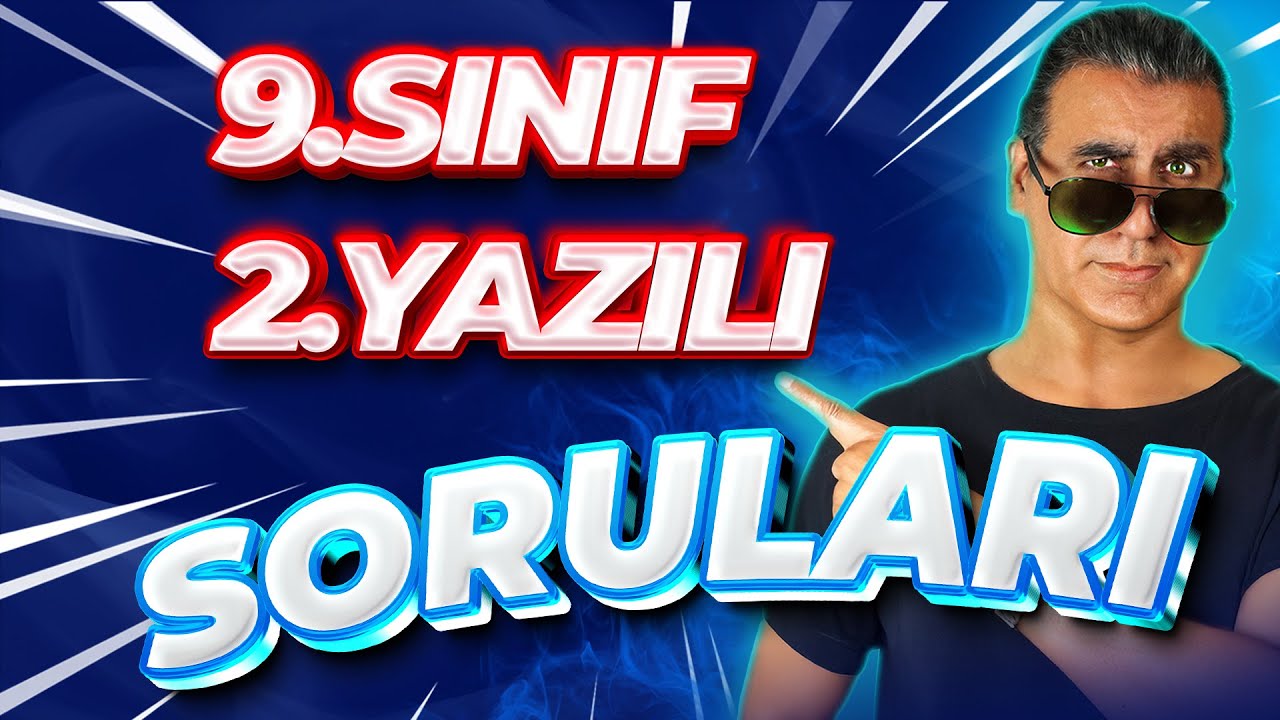 9.Sınıf Kimya 2.Dönem 2.Yazılı Hazırlık | 2024-2025 | #leventözdede