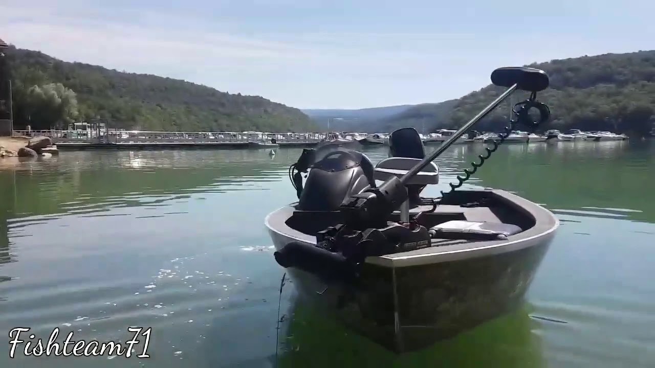 Sortie sur le lac de vouglans
