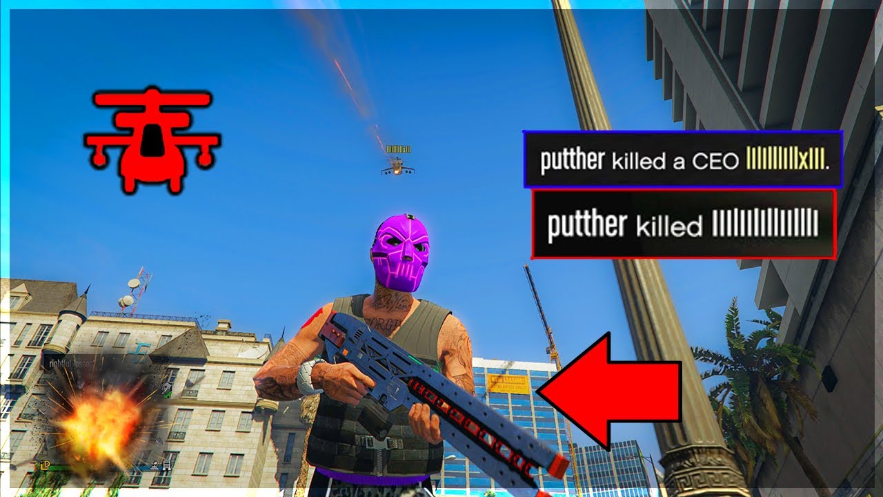 The Best Way To Railgun Troll Barcodes 2v1 on GTA Online