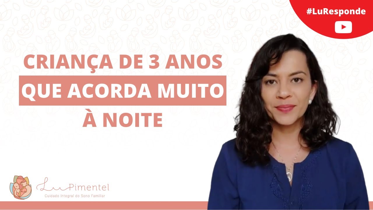 Criança de 3 anos que acorda muito à noite