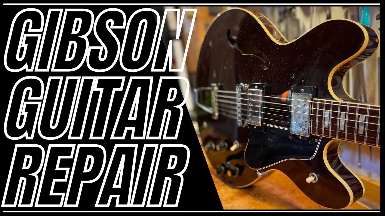 Gibson ES 335/330 TD Vintage very complex Guitar Repair