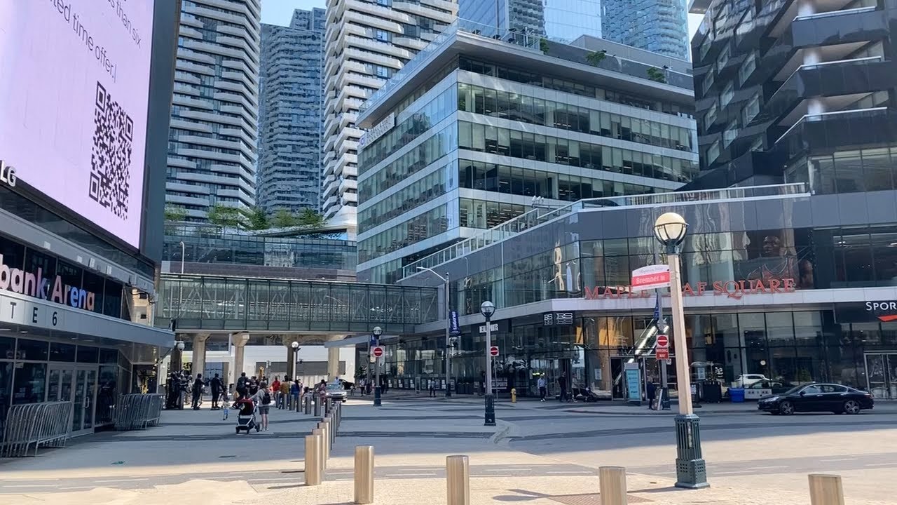 Toronto City walk | Scotiabank Arena to CN Tower - CANADA