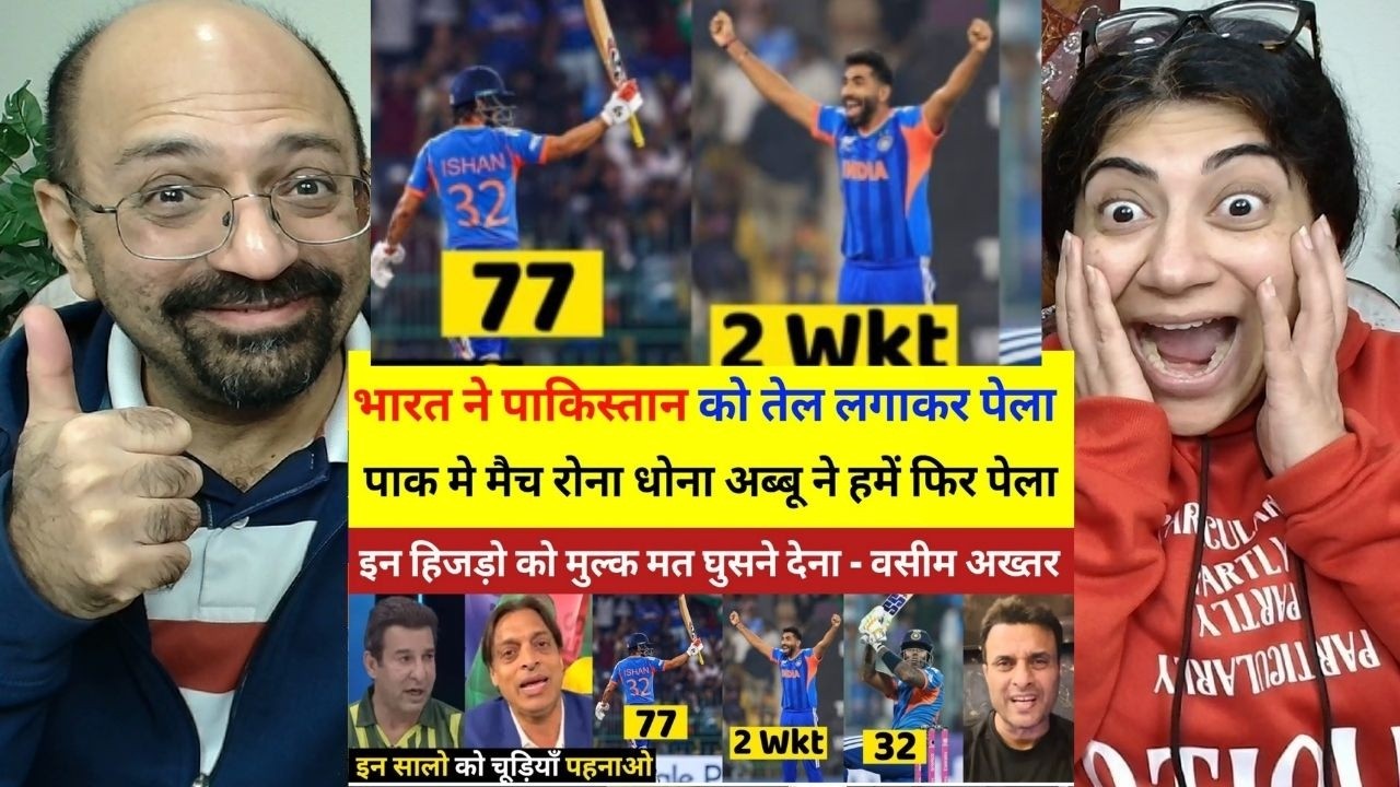 IND vs Pak: India WINS🔥 | Shoaib Akhtar Angry On India Beat To Pak In T20 World Cup 2026 | Pak React