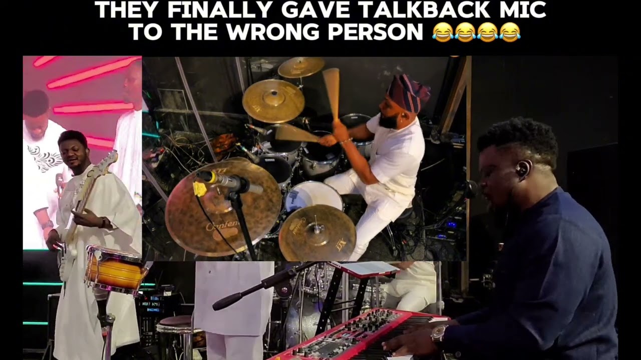 They Gave talkback Microphone To The Wrong Musician