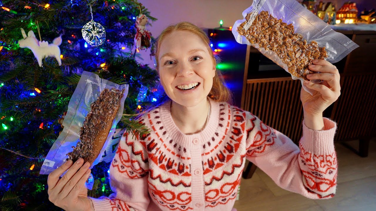 Приготовление сушеных походных продуктов в качестве рождественских подарков 🎁