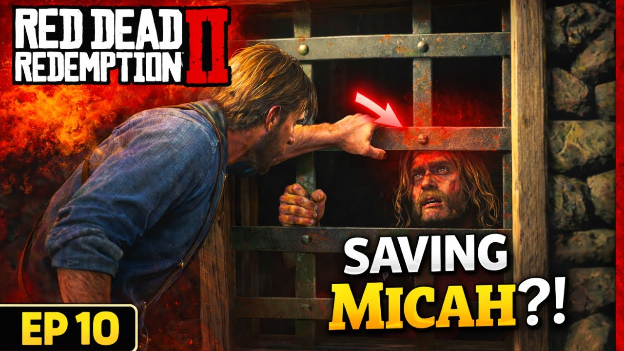 I Stopped Micah From Being HANGED in RDR2 😱 (This Changed the Story!) I RDR2 (EP-10)