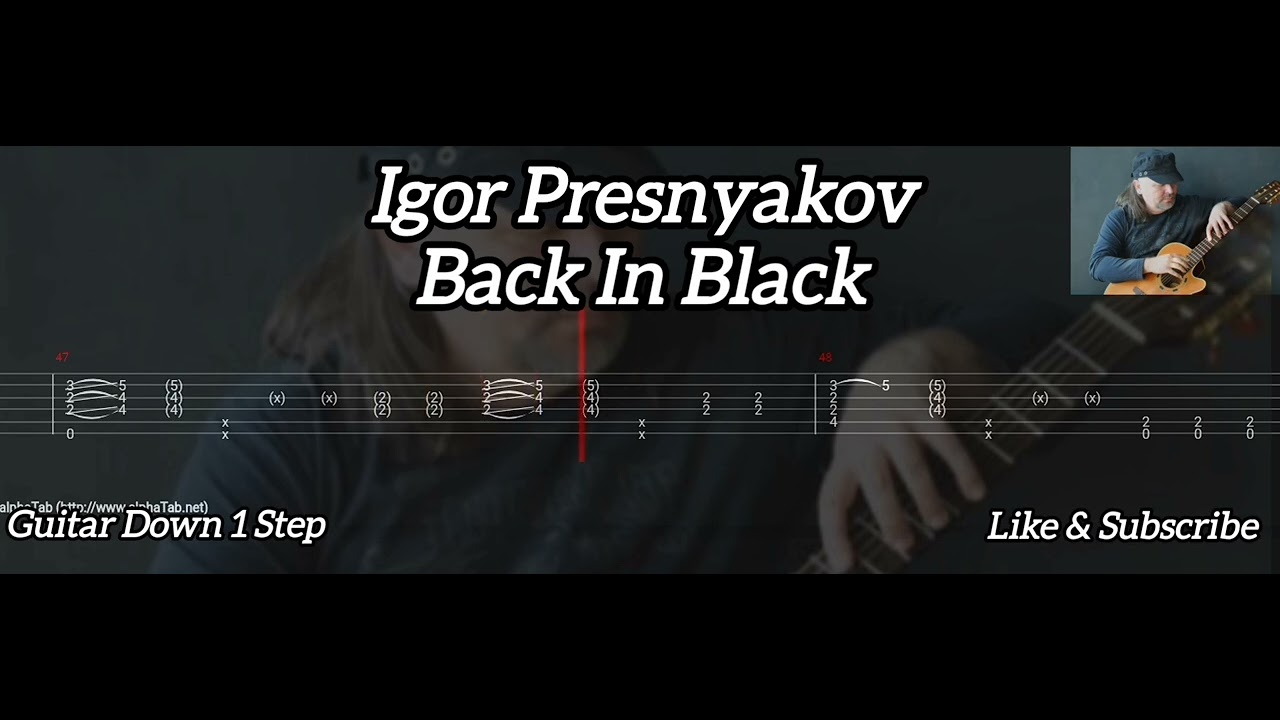 Igor Presnyakov - Back In Black ( Fingerstyle )