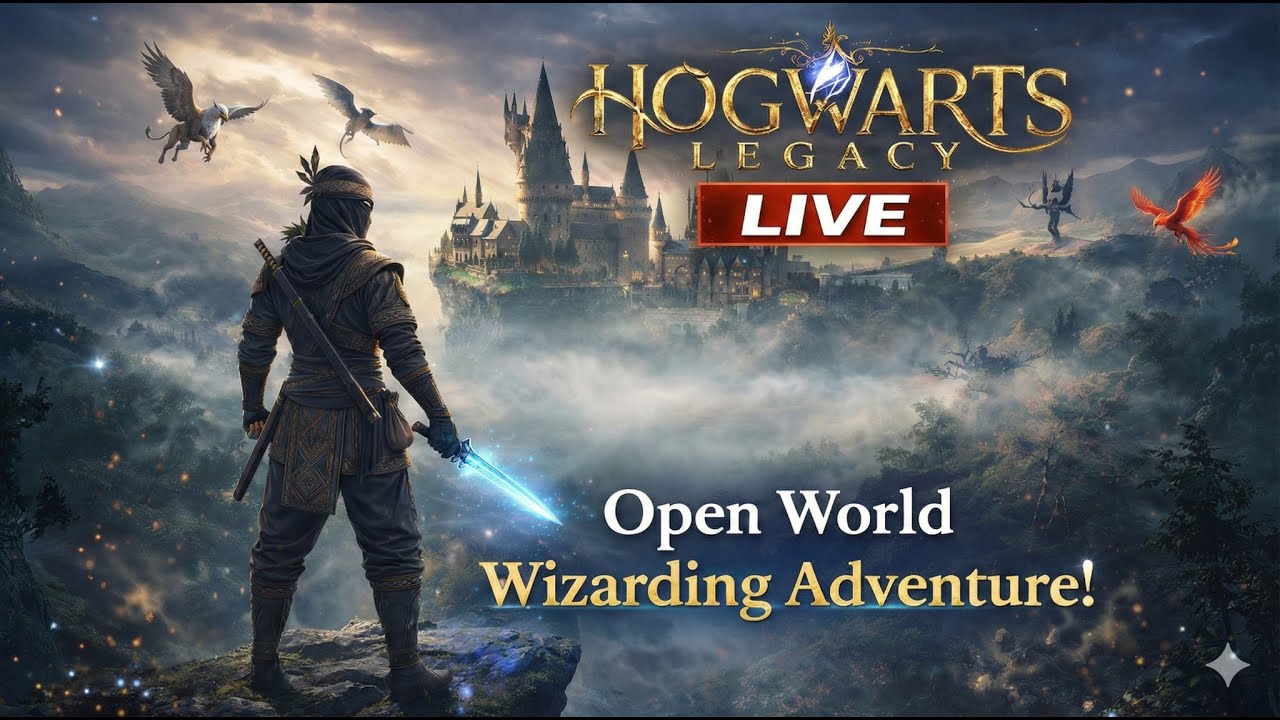 🧙‍♂️ Entering Hogwarts for the First Time! | Hogwarts Legacy LIVE 🔥