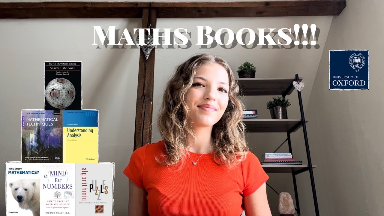 Рекомендации по книгам по математике от студента Оксфорда (Мои 8 лучших книг по математике!!)