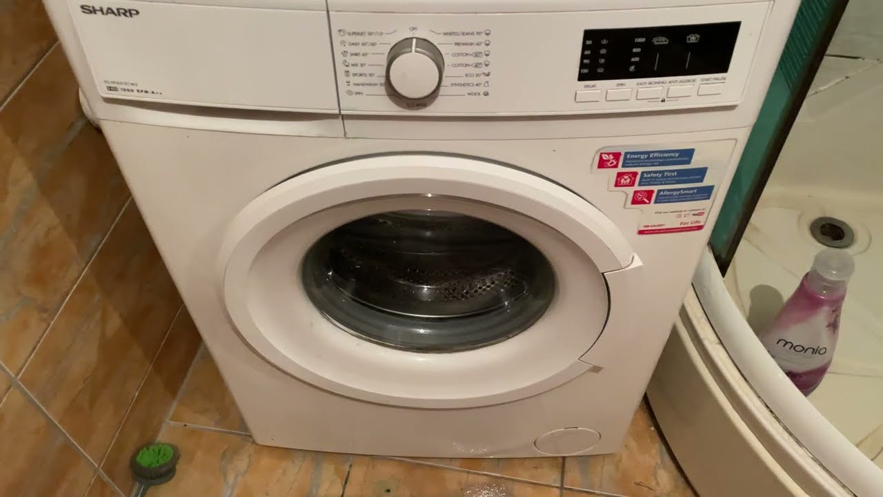 sharp ES-HFA5101W2 | 5kg 1000rpm washing machine