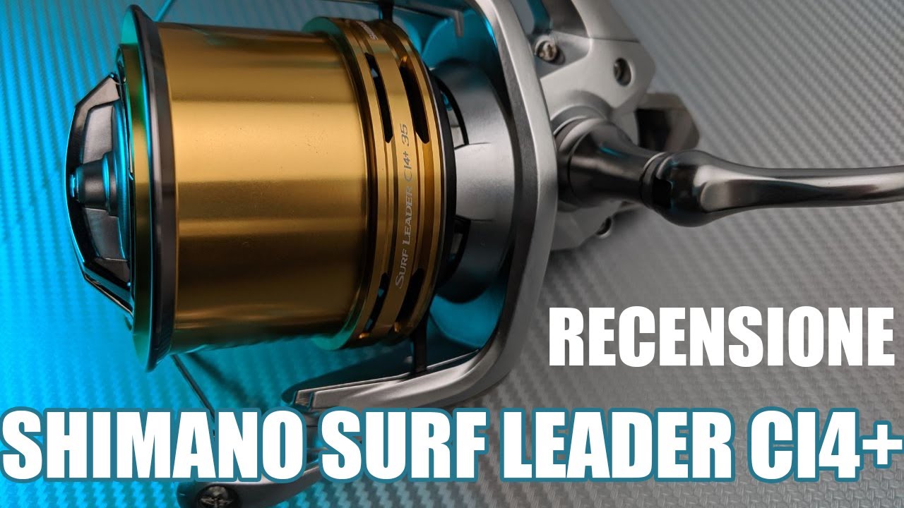 🌊SHIMANO SURF LEADER CI4+ 35 - Modello 2019 - il mulinello Shimano più amato per il surf casting
