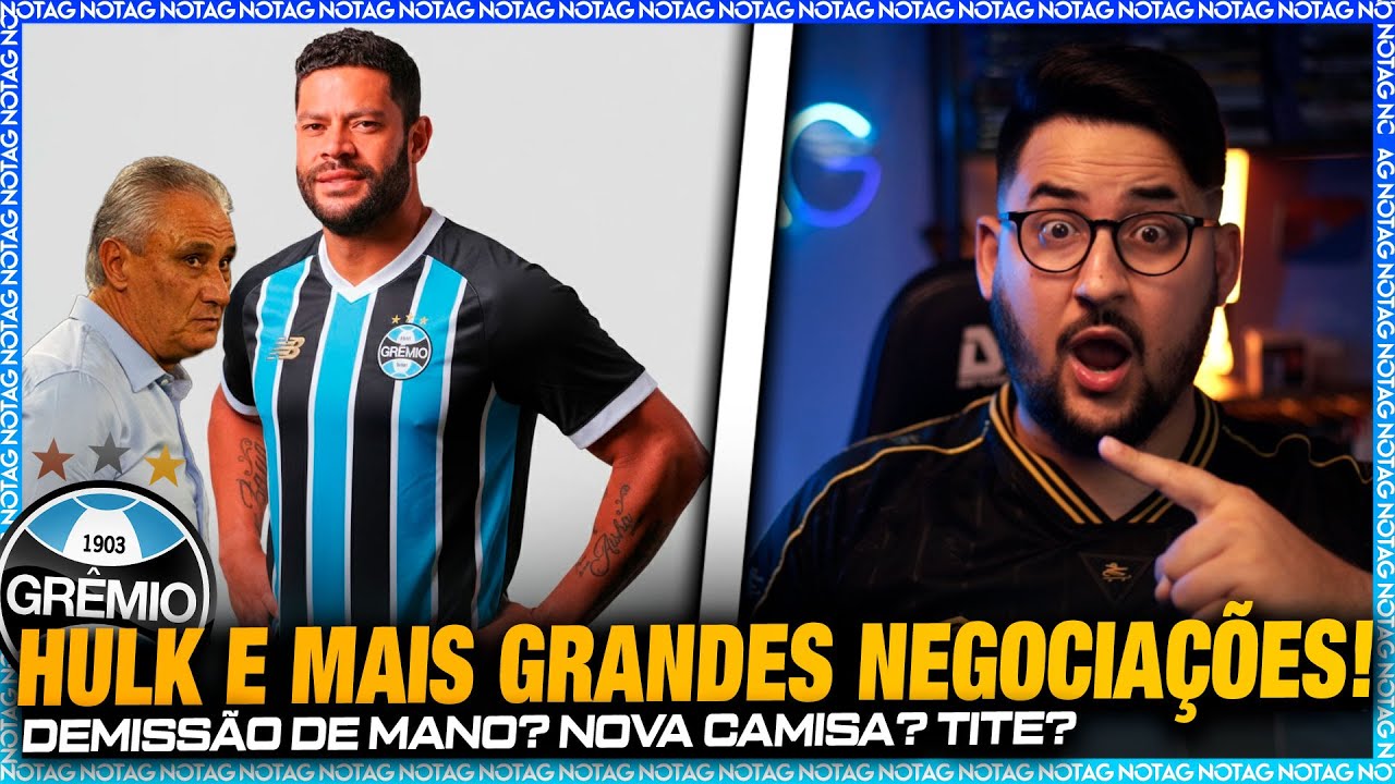 🚨 HULK  NO GR&Ecirc;MIO! MAIS NEGOCIA&Ccedil;&Otilde;ES MILION&Aacute;RIAS POR ZAGUEIRO e ATACANTE! NOVA CAMISA VAZOU E MAIS!