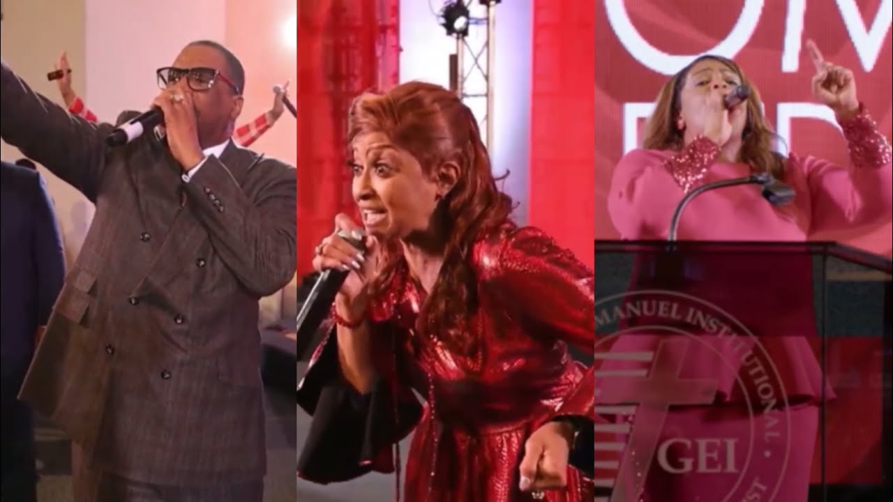 Powerful Tag Team Preaching - Barbara Calloway Ft: Dorinda Clark Cole & Bishop J Drew Sheard