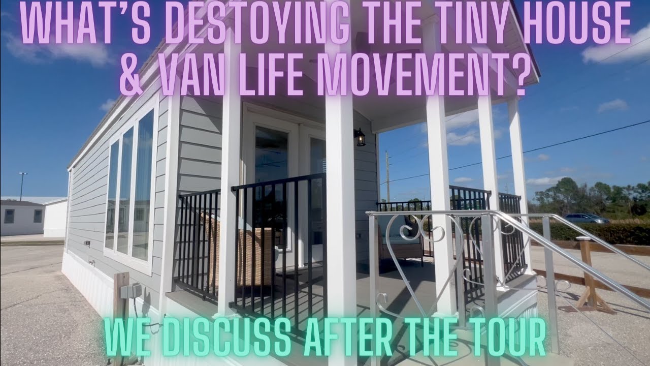 What's WRONG with the tiny house movement? Tiny Home Tour and RANT! SCENTsational Park Models! (P3)
