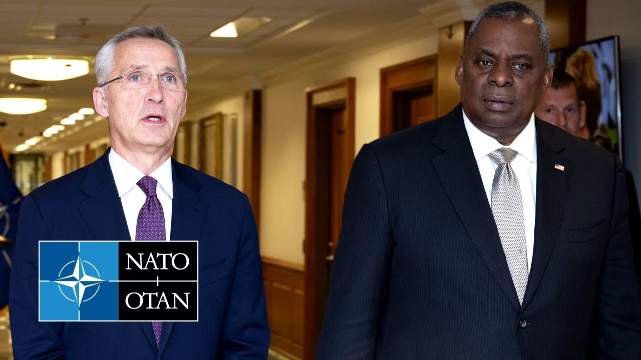 NATO Secretary General with 🇺🇸 US Secretary of Defense Lloyd J. Austin III, 02 JUN 2022