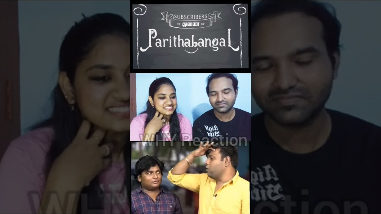 Hug Day 😂Aiyayoo 😂#parithabangal #tamilcouplereaction