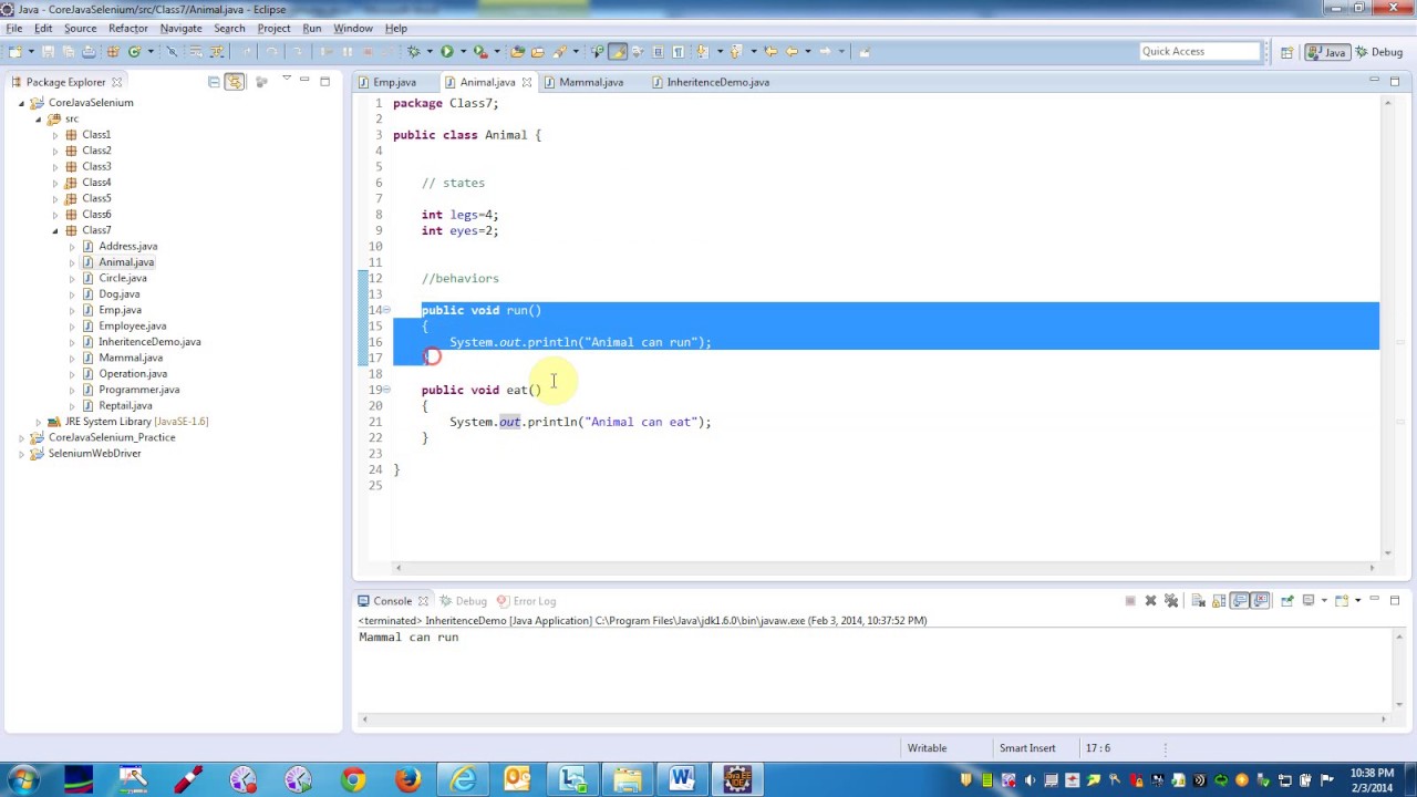 Java For Selenium - Creating JAVA Methods