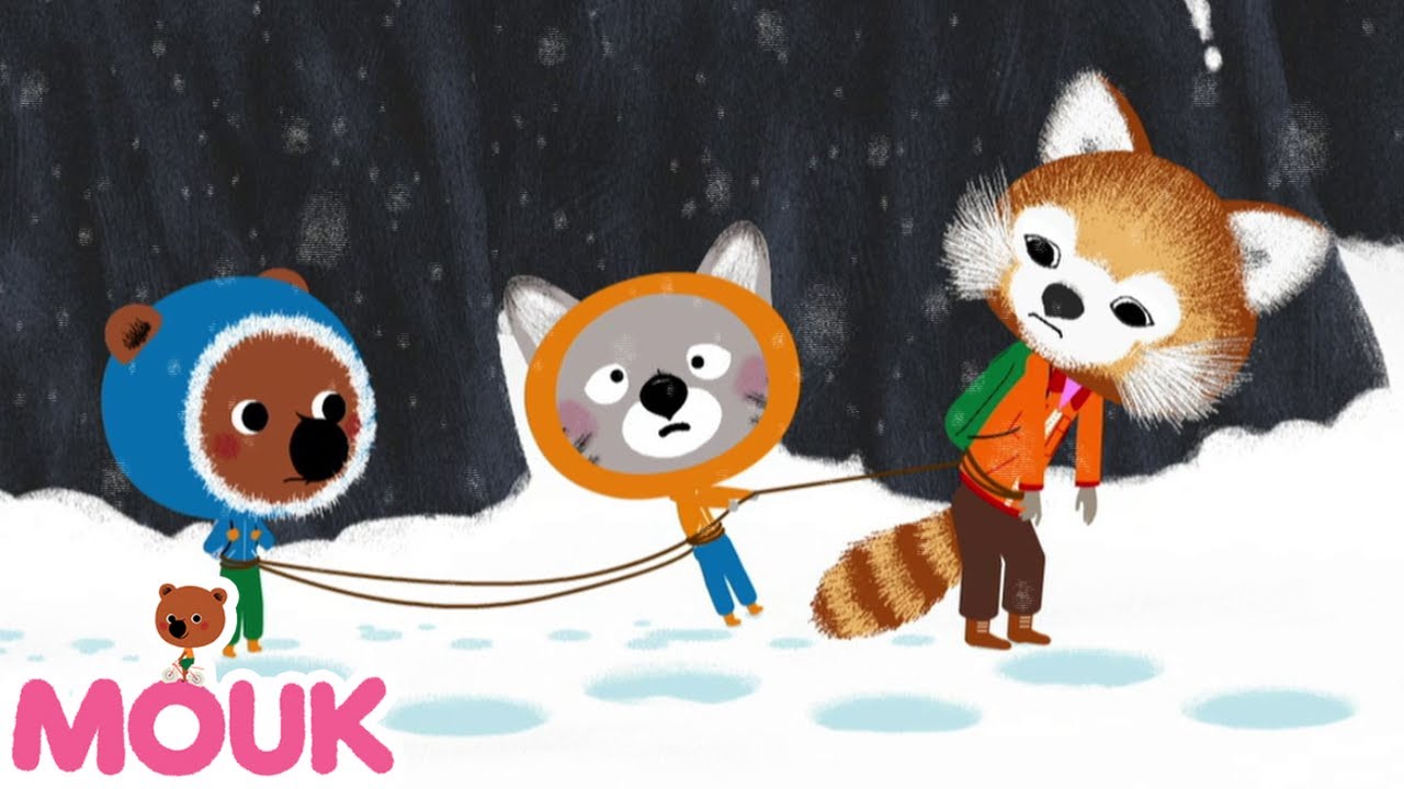 ムーク：イエティを探して 👣 子供向けの面白い漫画 | Mouk: In Search Of the Yeti | 子供向け番組 | Funny Cartoon