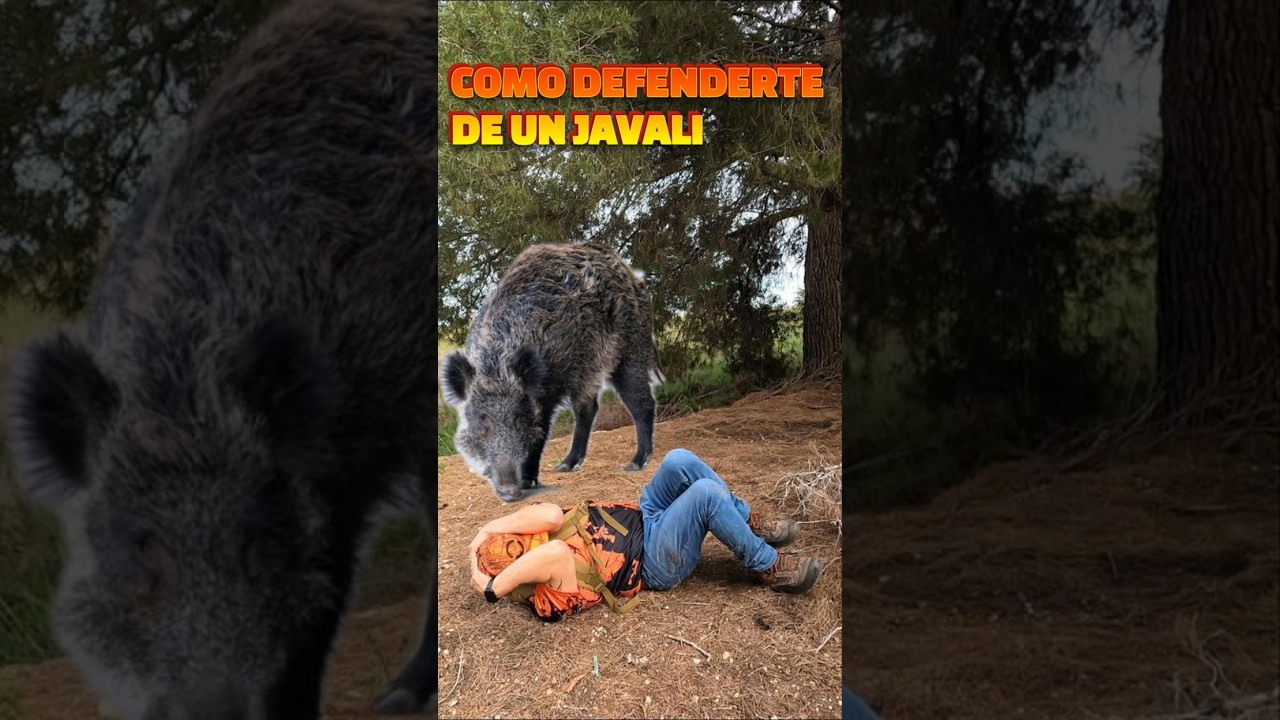 Como defenderte de un javali