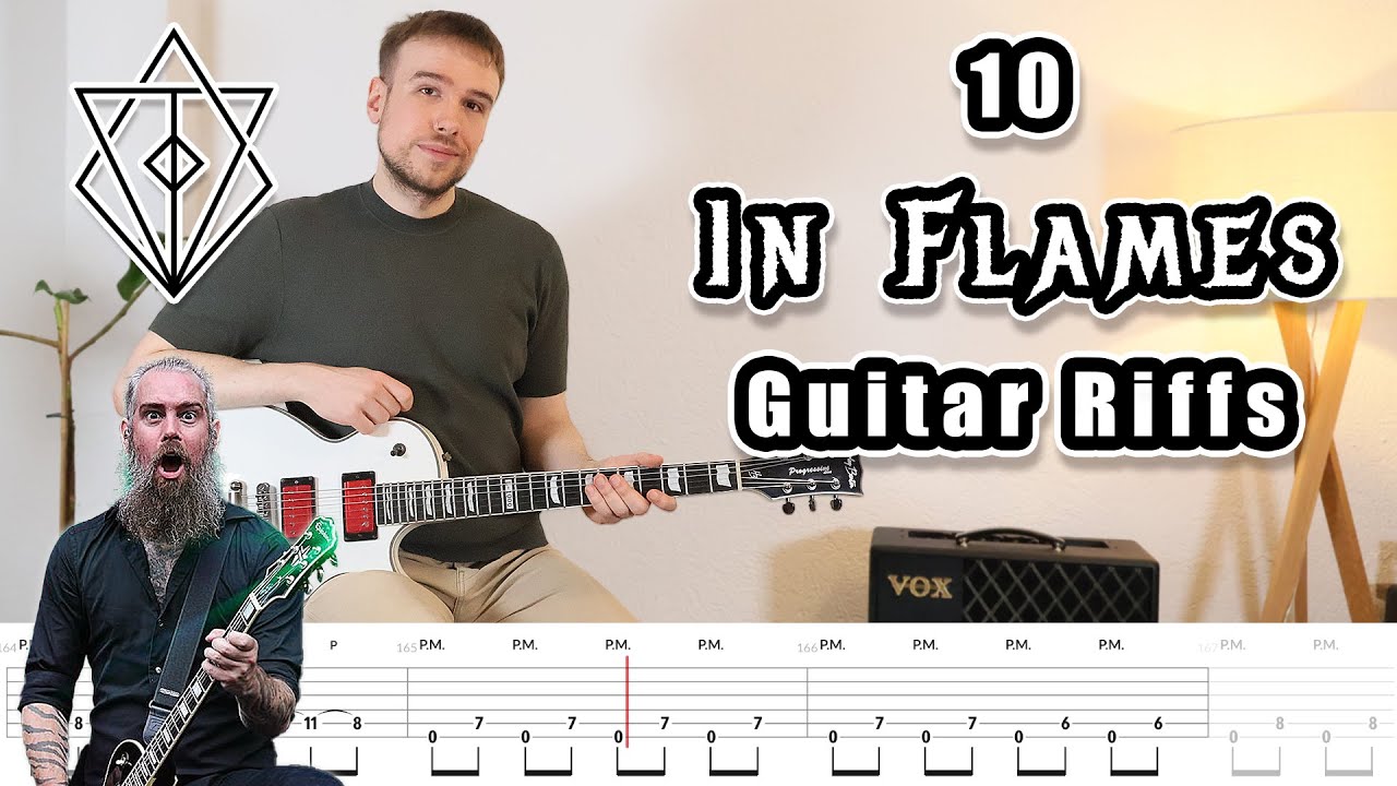 10 Iconic In Flames Guitar Riffs (with Tabs)