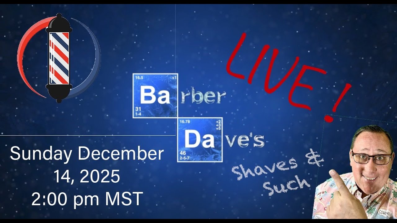 BarberDave Shaves & Such LIVE 📱