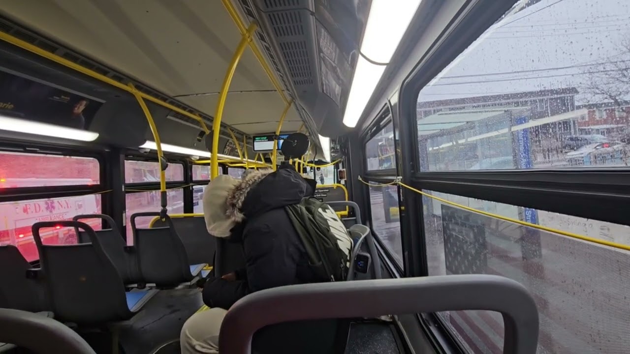 B74 Bus ride from Coney island via mermaid Av to Seagate and back to Coney Island 🏝