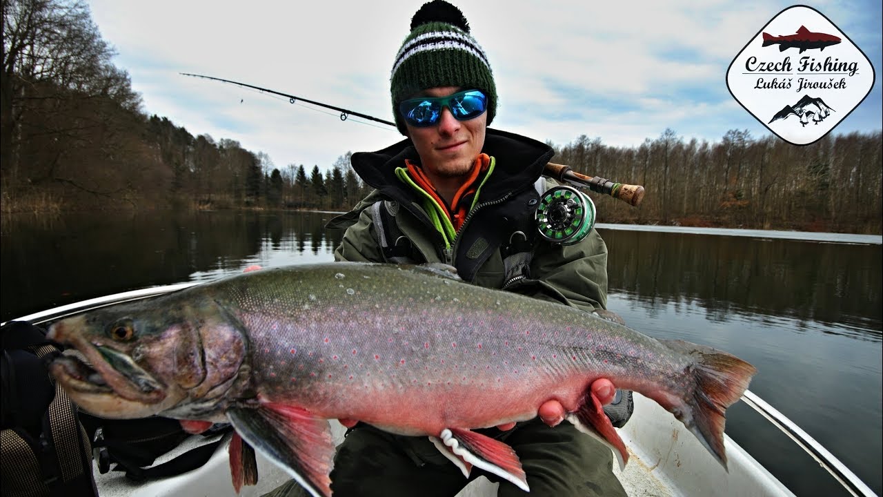 Jarní muškaření na jezeře [Zahájení pstruhové sezóny 1080p] Czech Fishing (Stillwater Fly Fishing )