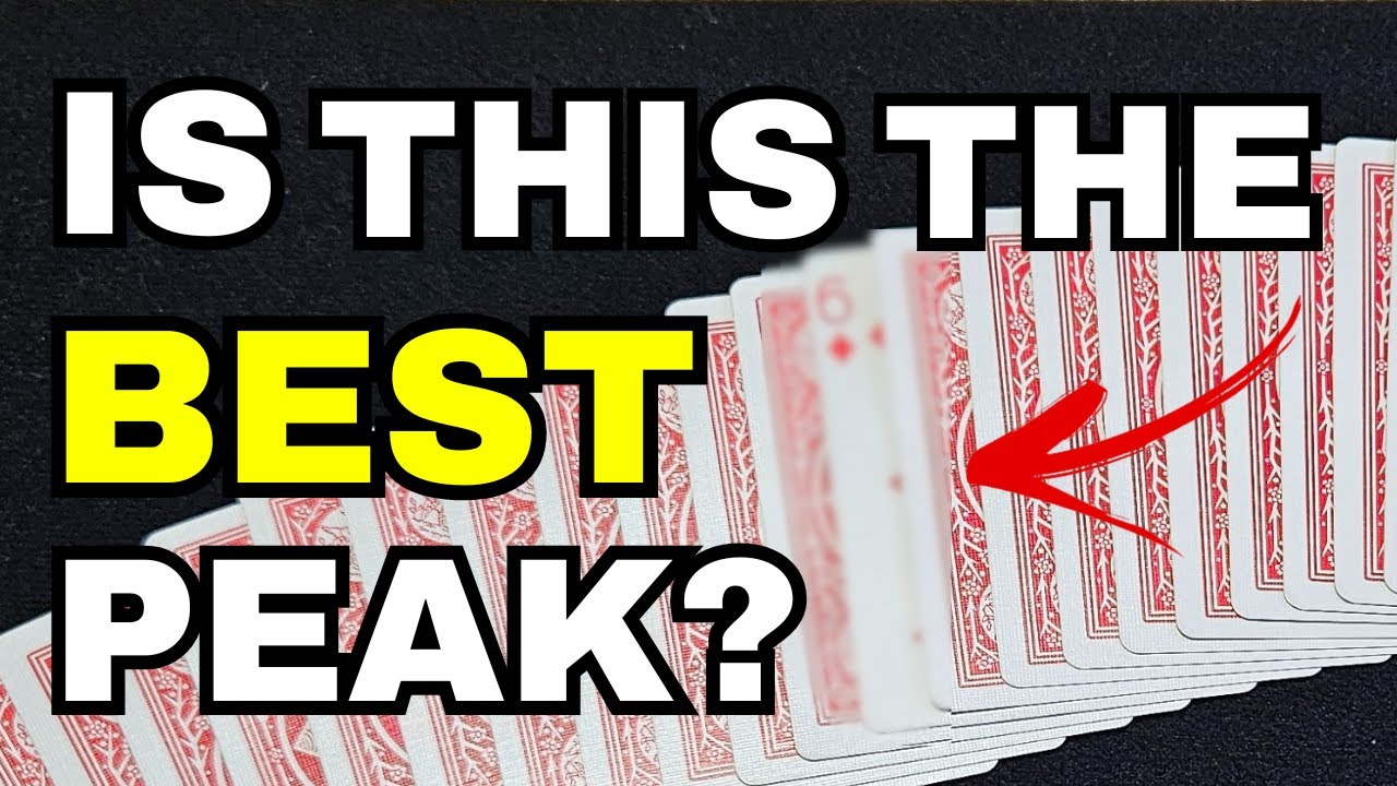 Is This The BEST Card Peak? Sleight Of Hand Techniques