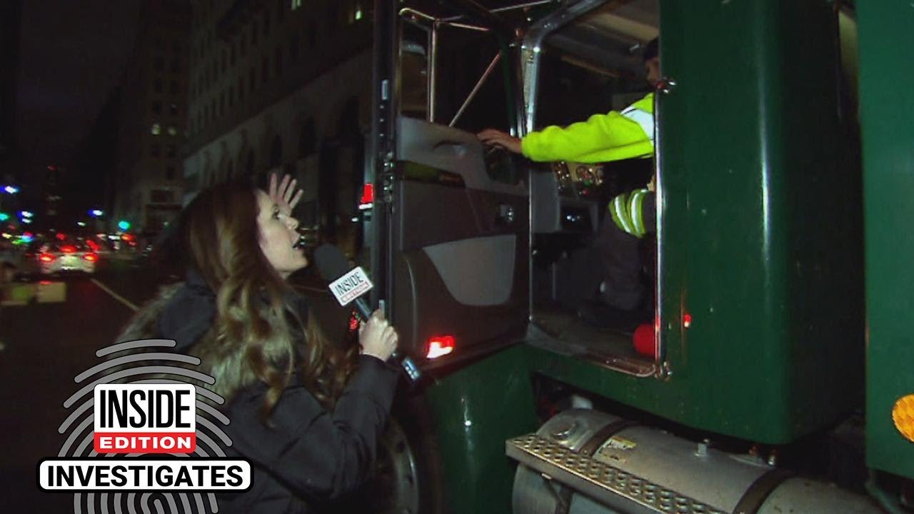 Garbage Trucks Caught Driving Erratically