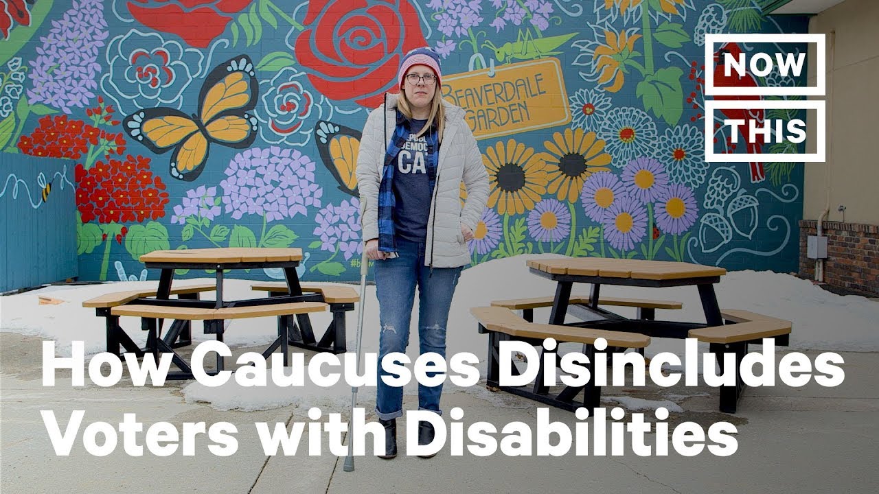How the Caucus System Poses Accessibility Barrier to Voters with Disabilities | NowThis