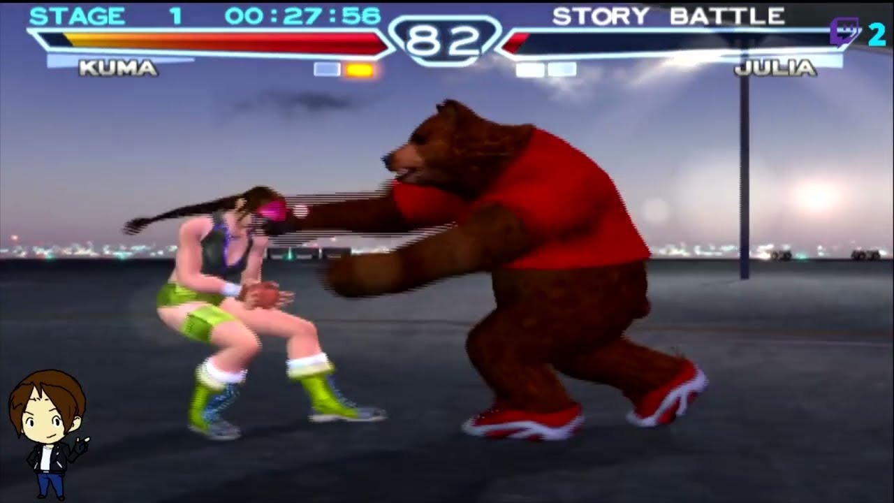 Tekken 4 Stream - Kuma Playthrough (8/28/23)