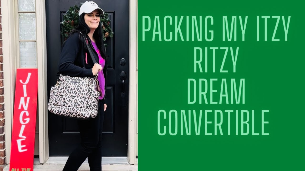 How I Pack My Itzy Ritzy Convertible For 2 Kids