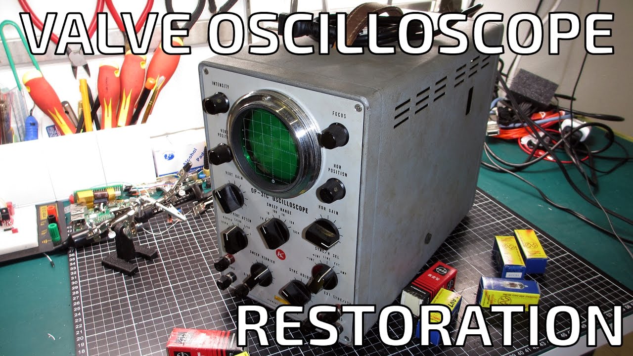 Реставрация старинного лампового осциллографа Kikusui OP-31C