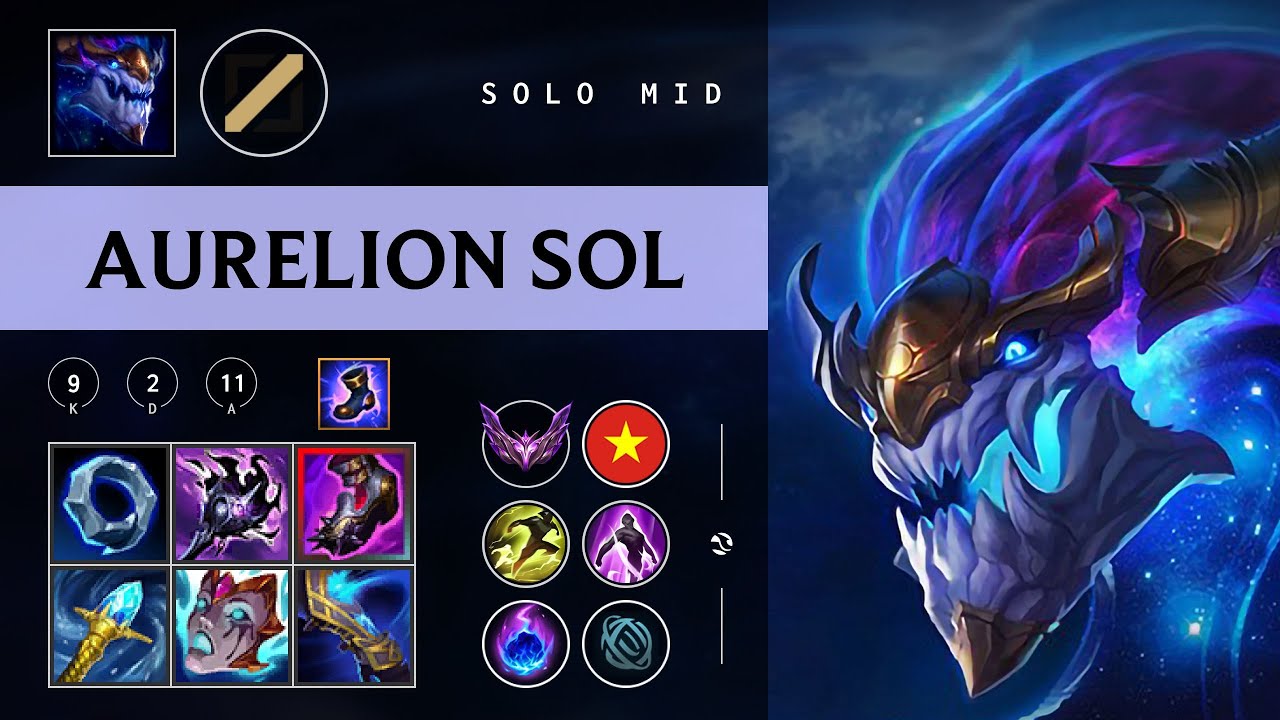 Aurelion Sol Mid vs Aurora - VN Master Patch 26.01