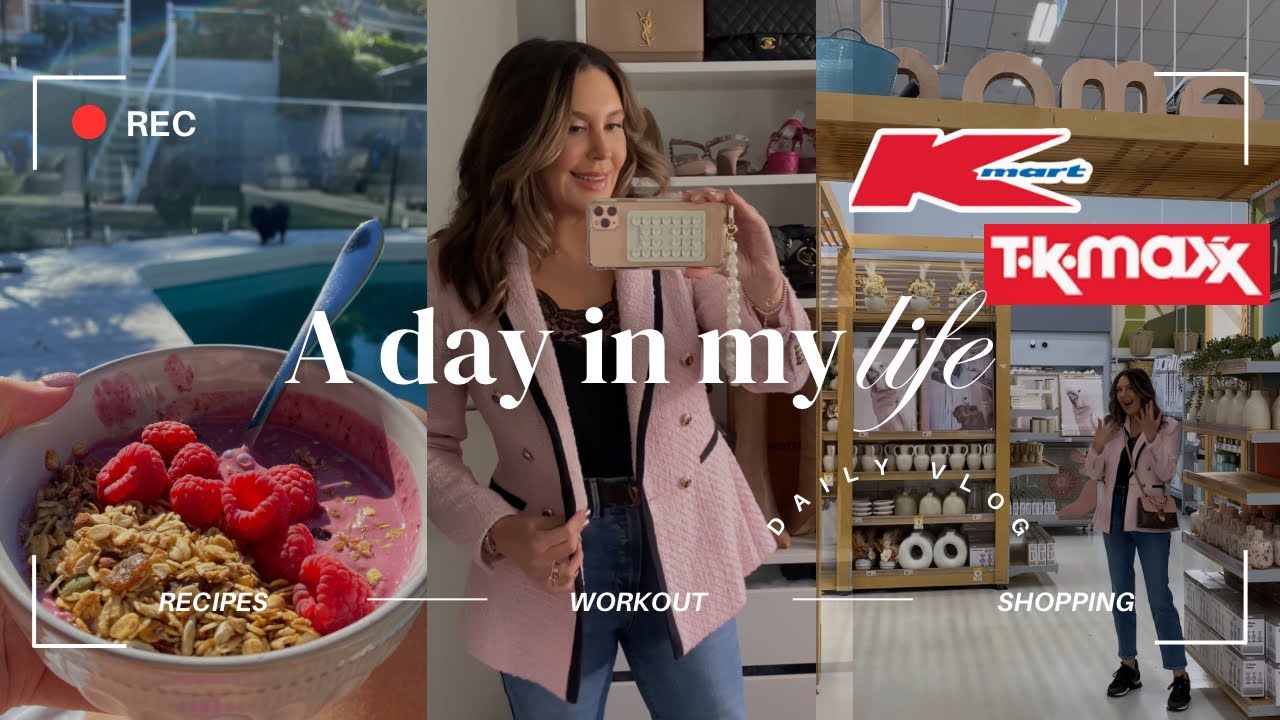 Kmart & TKMaxx Come Shop With Me & Day In The Life | Australian Womens Life And Style