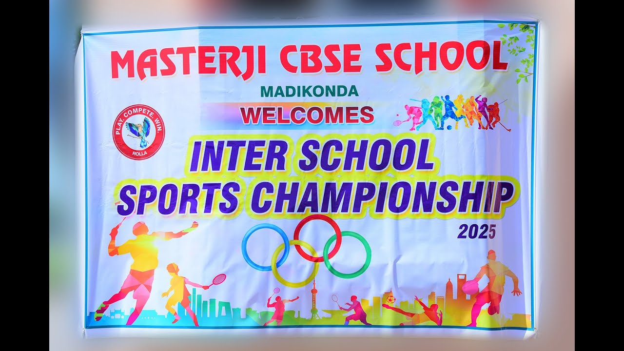 Masterji Group Of Schools Sports Meet 2025 @ Promo