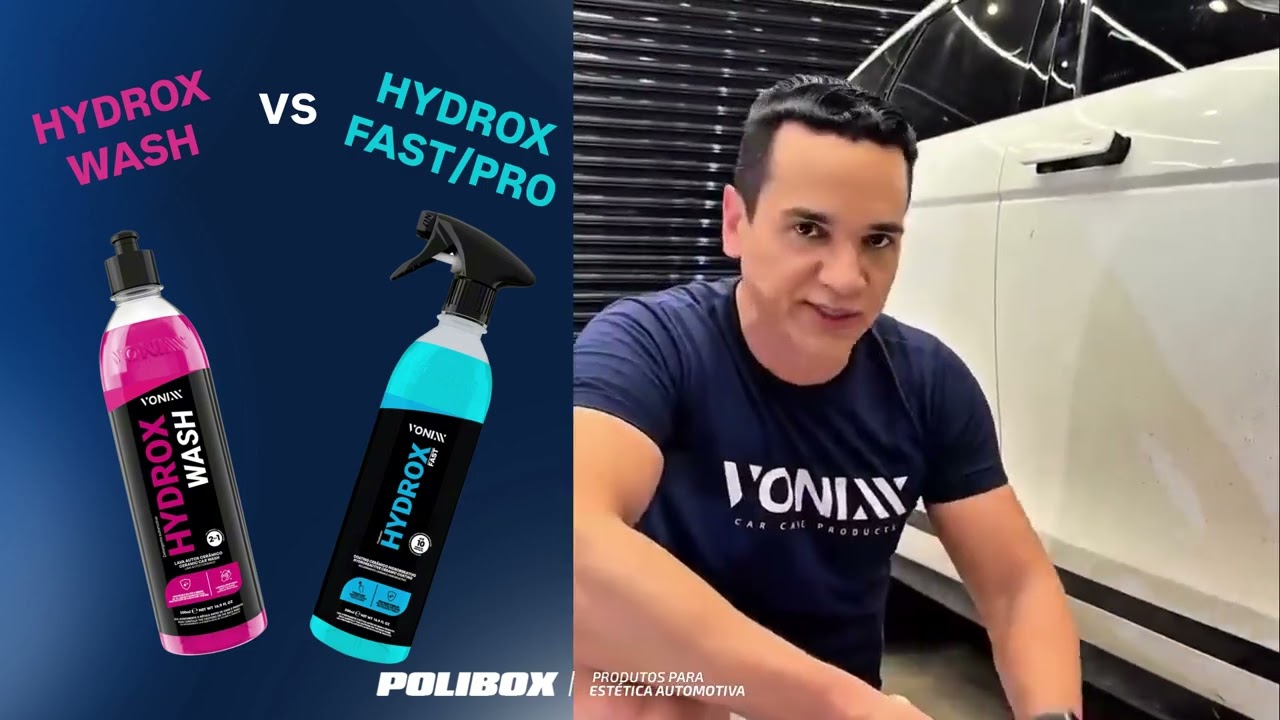 HYDROX WASH vs HYDROX PRO da Vonixx