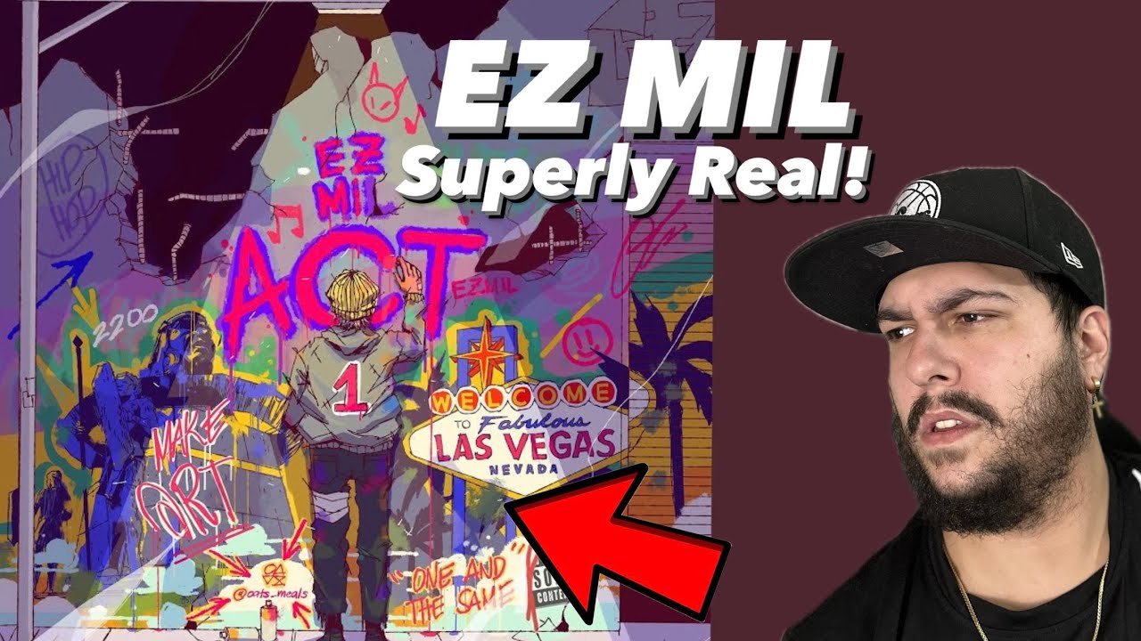 EZ IN HIS ROCK & ROLL BAG?!? | Ez Mil - Superly Real | REACTION