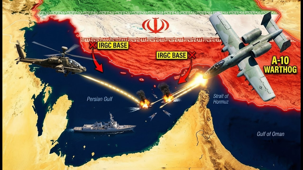 Iran's Swarm Trap in the Strait of Hormuz &mdash; And the One Aircraft That Breaks It