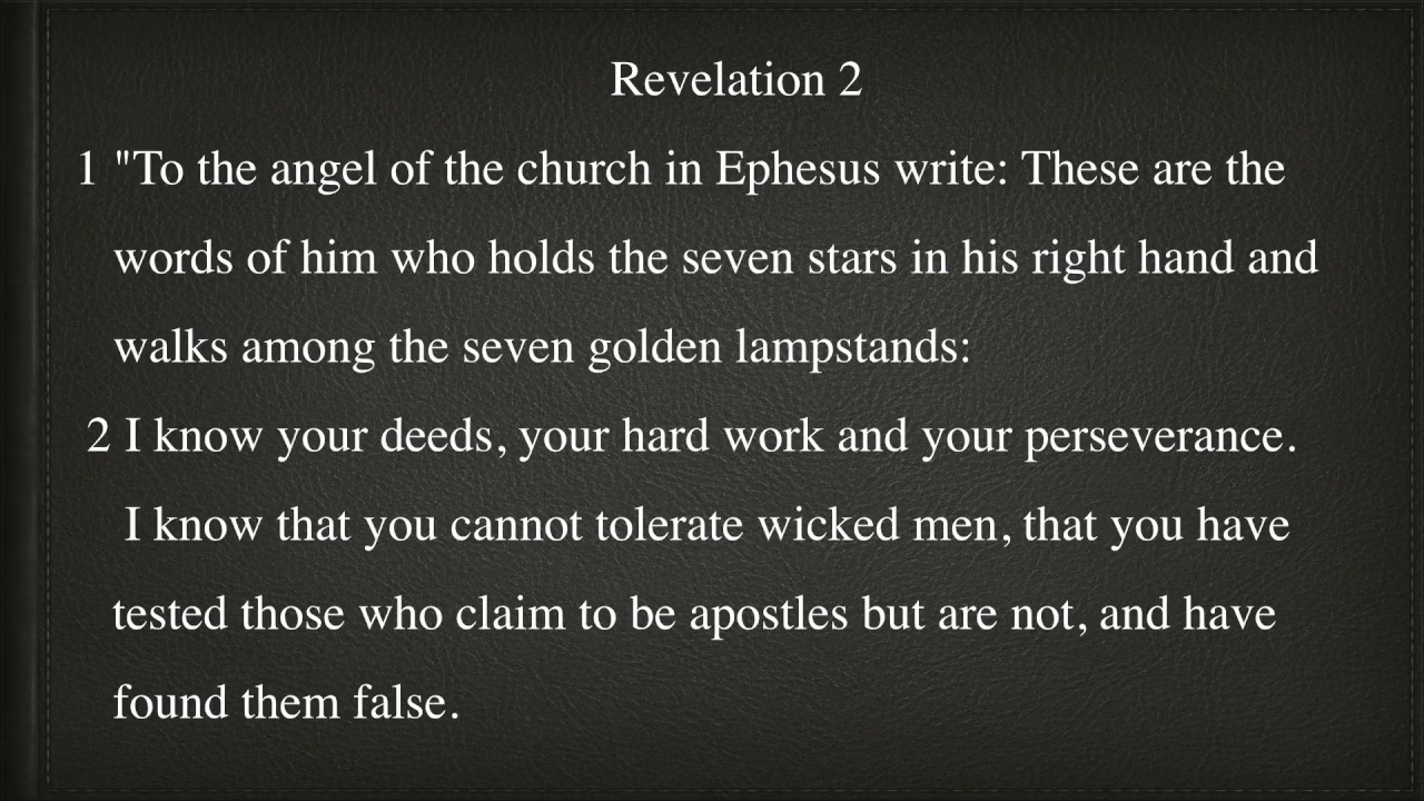 The book of Revelation 2 (NIV), Audio.