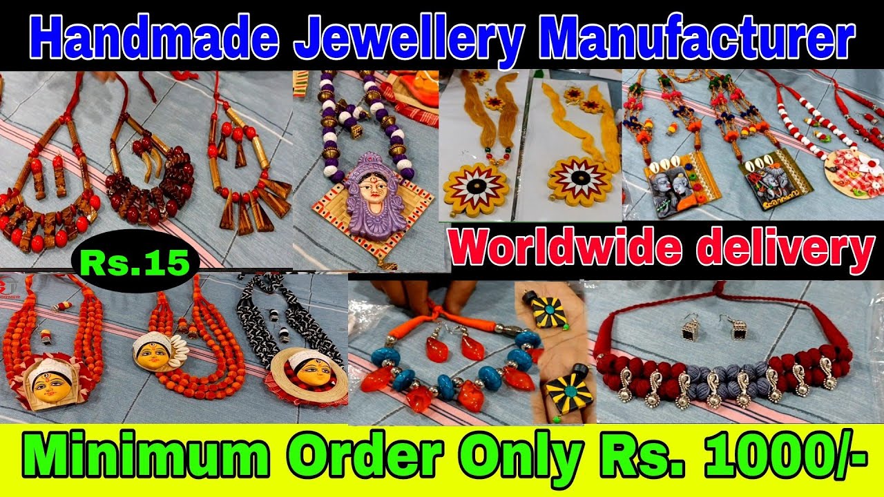 Handmade Jewellery Manufacturer in Kolkata | Oxidised Jewellery Raw Material | Jewellery Wholesale