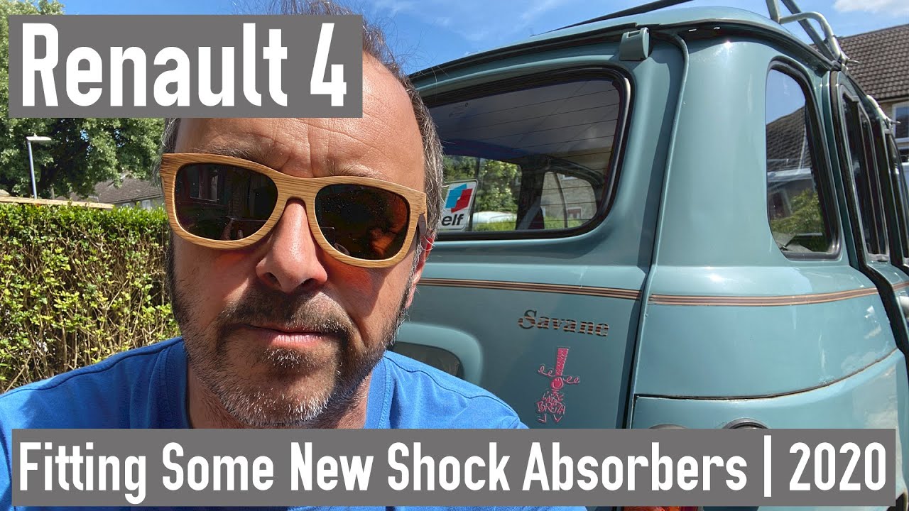Renault 4 - Fitting New Rear Shock Absorbers | 2020
