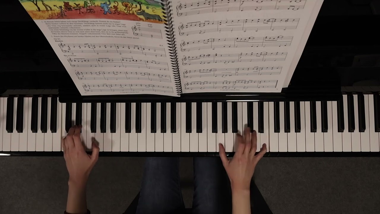 "Safari-Party" aus der Klavierschule "Tastenzauberei" Band 4 von Aniko Drabon