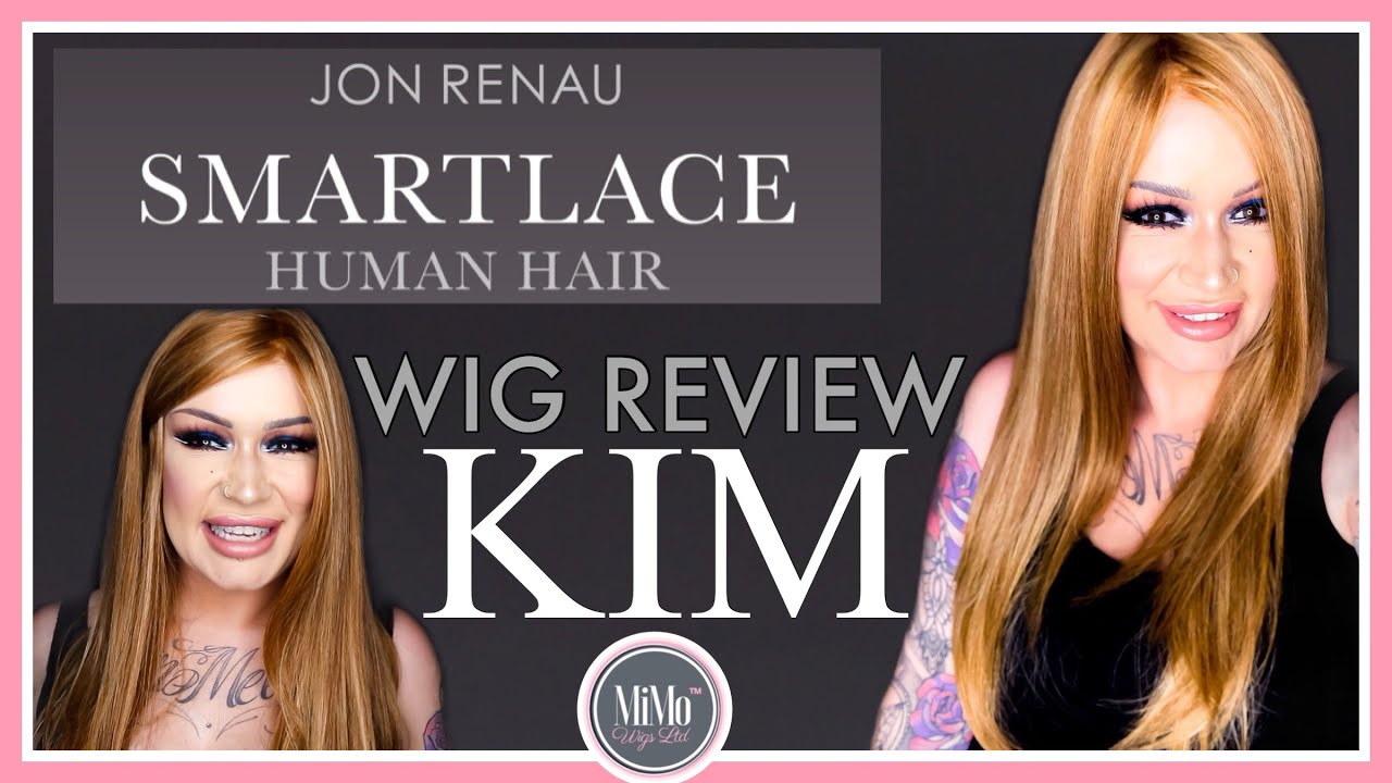 Jon Renau KIM wig (FS27 Strawberry Syrup) | Human Hair | WIG REVIEW | MiMo Wigs | Alopecia