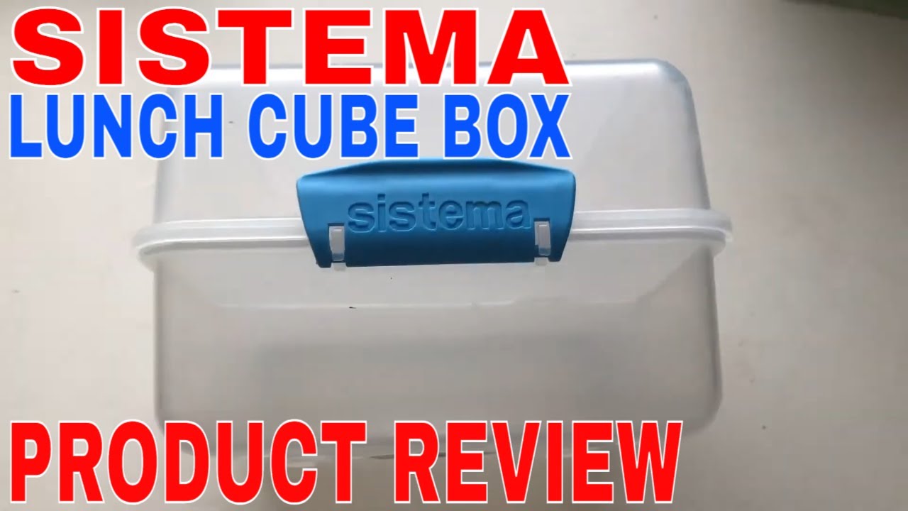 ✅  How To Use Sistema Lunch Cube Box Review