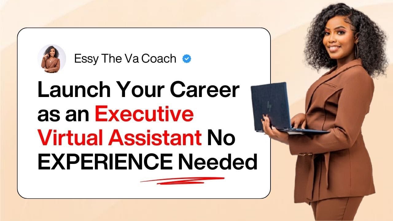 How to Become an Executive Virtual Assistant in 2026💻 | Work From Home with Zero Experience.