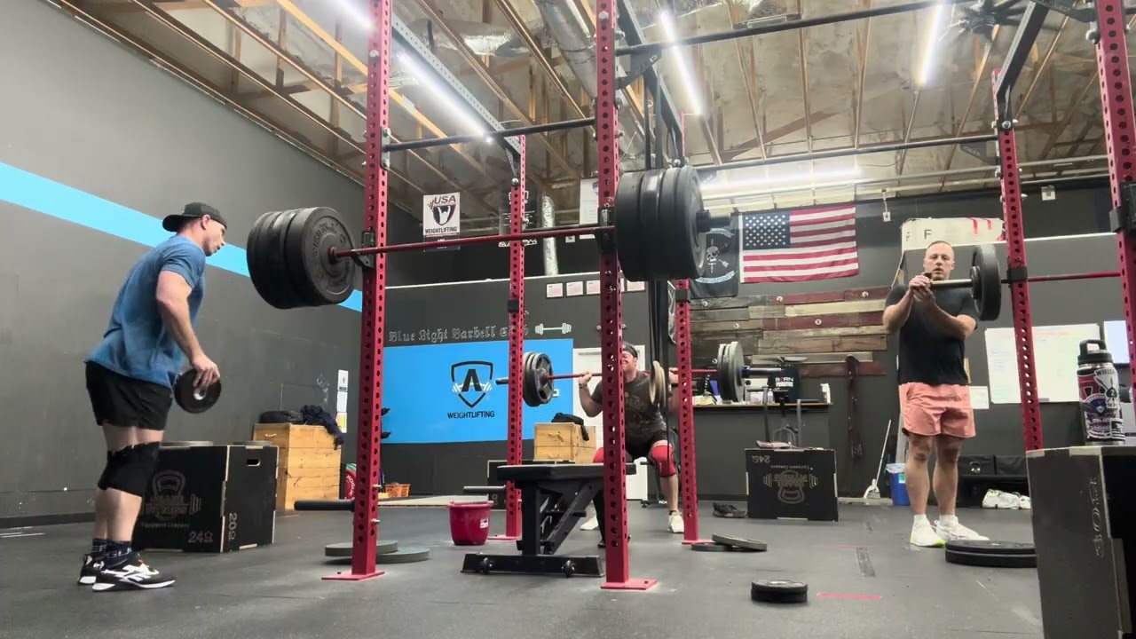 PRVN Back Squat Reverse Pyramid
