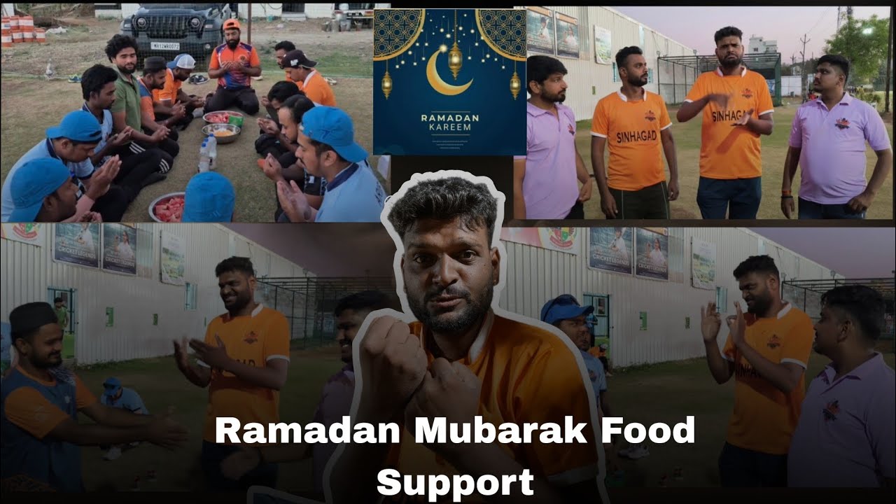 Cricket Pune Ramadan Mubarak Support Food Proof God bless you 🙏🏻